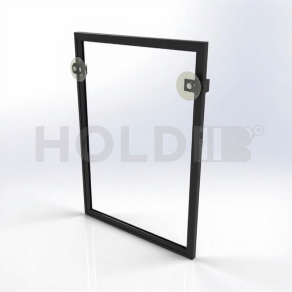 Frame with Sleeve and Suction Cups window display