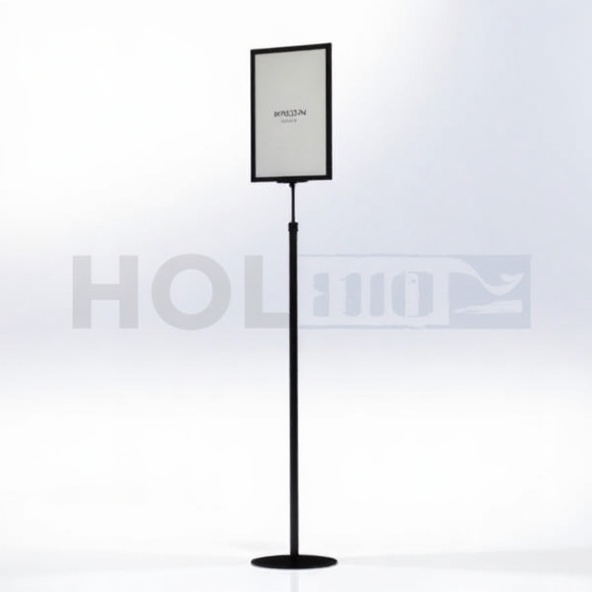 MAXiPOP Short Fixed Stand FLEXiFRAME floor display