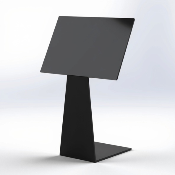 Plastic Front Under Tray Stand deli counter label holder